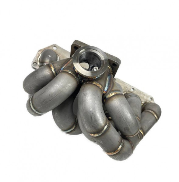 Edelstahl Stoßaufladungskrümmer R32 R30 R29 Turbo Turbokrümmer