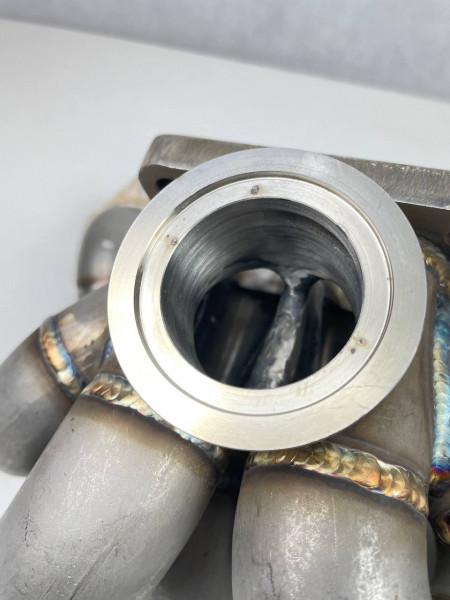 Edelstahl Stoßaufladungskrümmer R32 R30 R29 Turbo Turbokrümmer