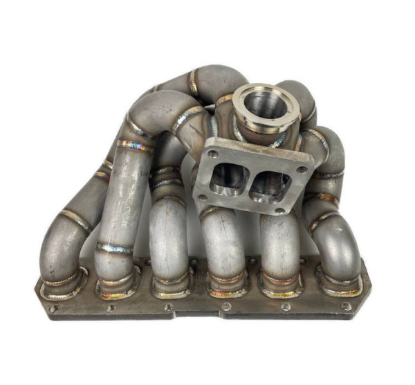 Edelstahl Stoßaufladungskrümmer R32 R30 R29 Turbo Turbokrümmer