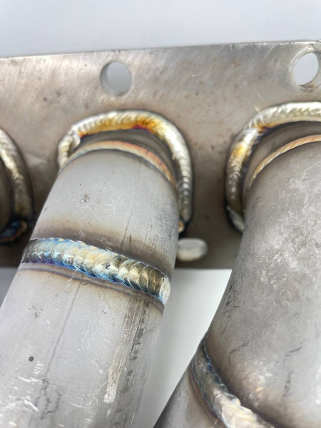 Edelstahl Stoßaufladungskrümmer R32 R30 R29 Turbo Turbokrümmer